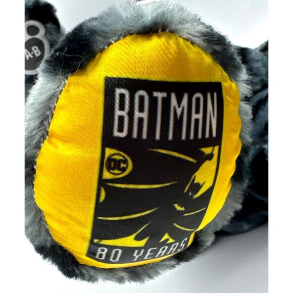 Build A Bear 2019 Plush Batman 80 Years Black Yellow 17” Stuffed Animal - Picture 3 of 8
